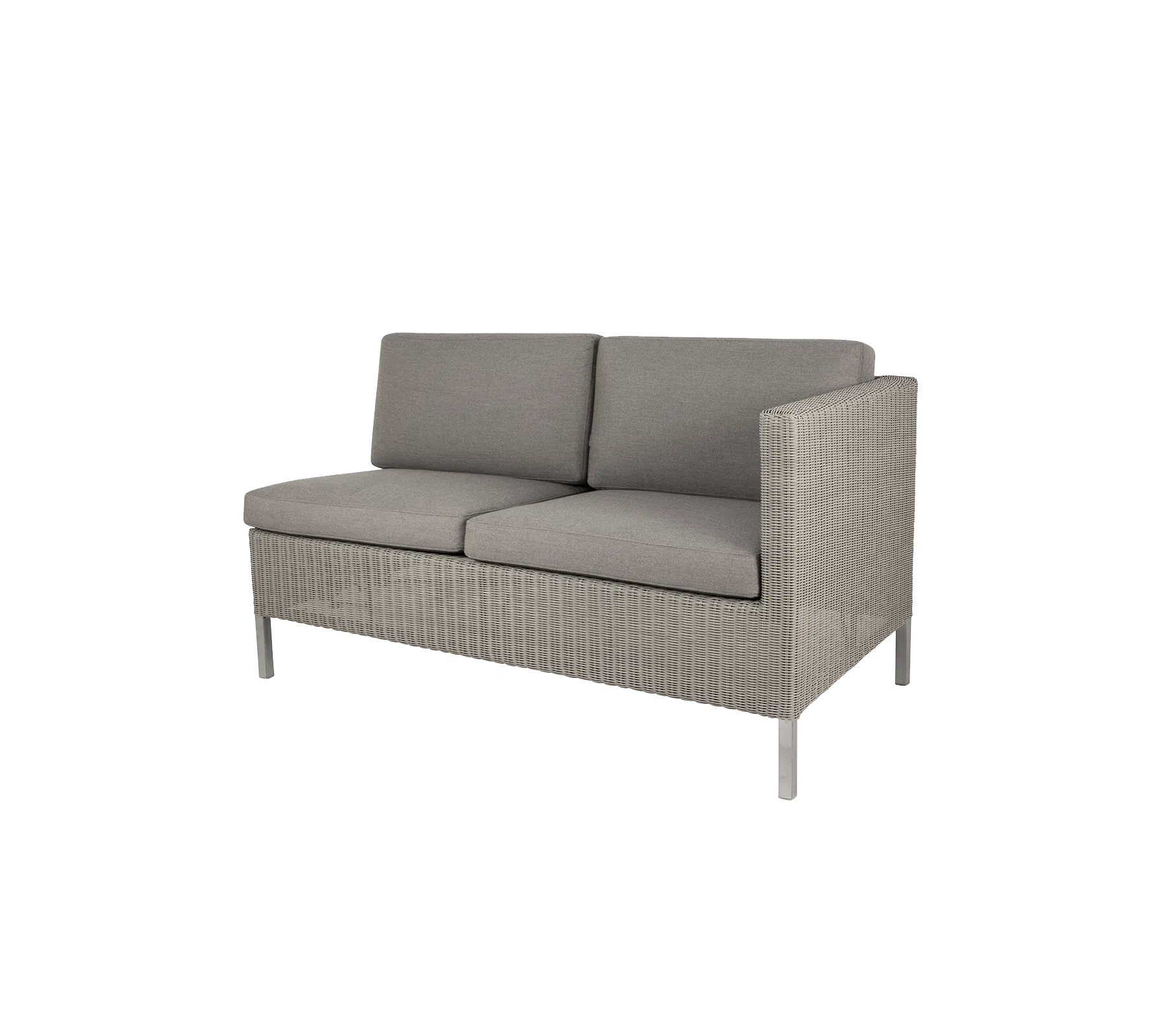 Cane-line Connect Dining Lounge 2-Seater Sofa Left Module-Beaumonde