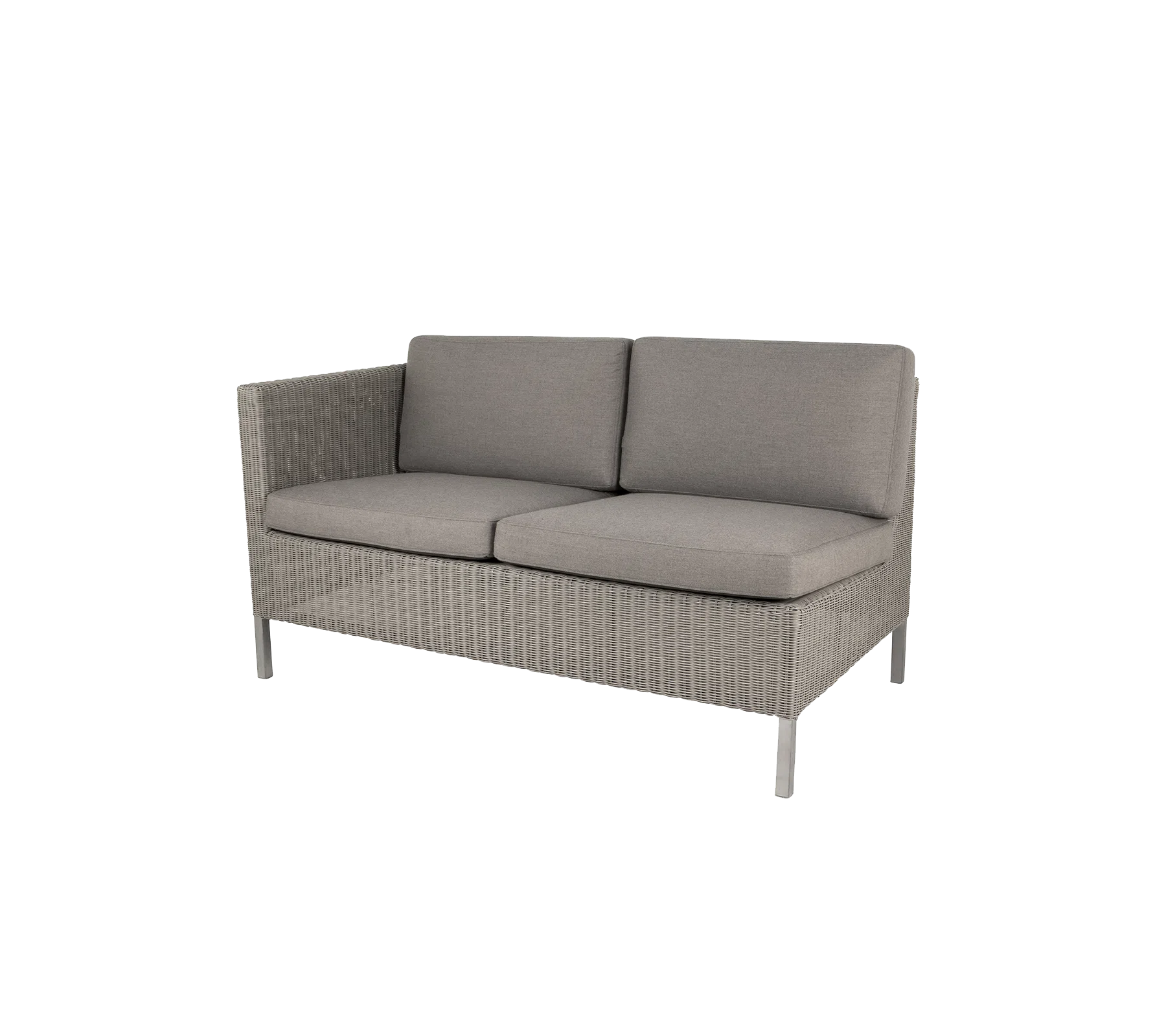 Cane-line Connect Dining Lounge 2-Seater Sofa Right Module-Beaumonde