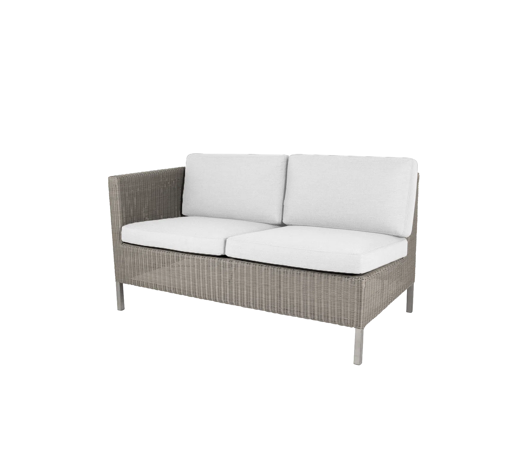 Cane-line Connect Dining Lounge 2-Seater Sofa Right Module-Beaumonde