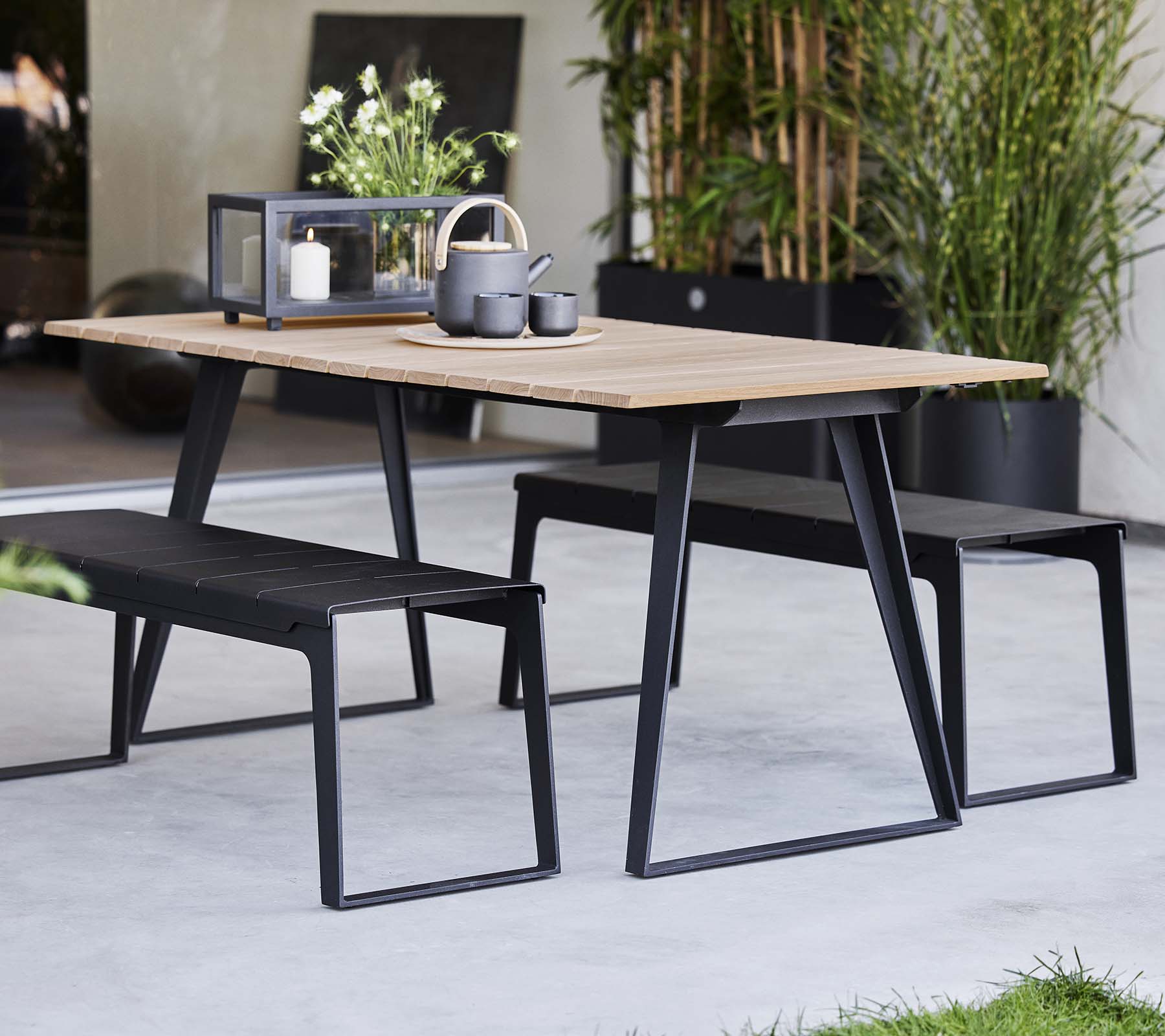 Cane-line Copenhagen Bench-Beaumonde