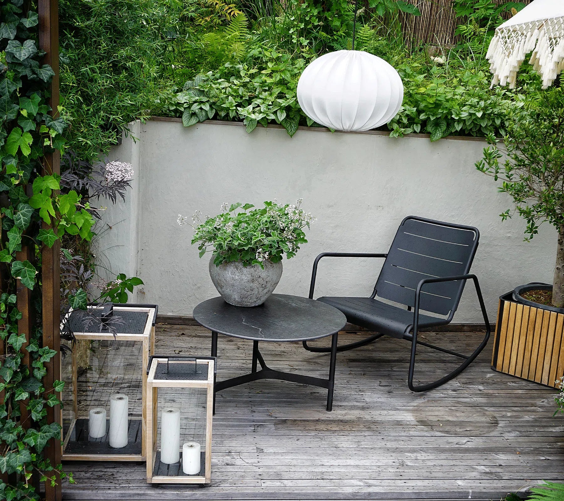 Cane-line Copenhagen Rocking Chair-Beaumonde