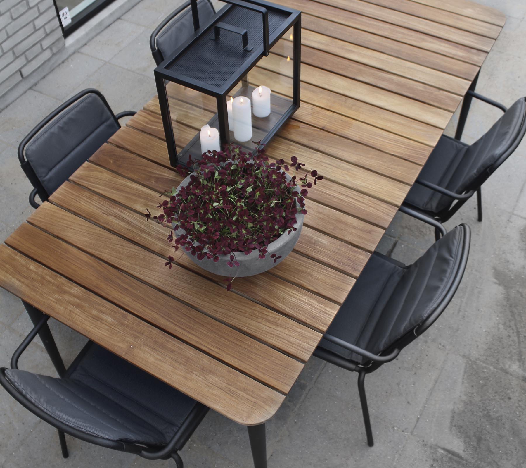 Cane-line Core Dining Table, 210X90cm-Beaumonde