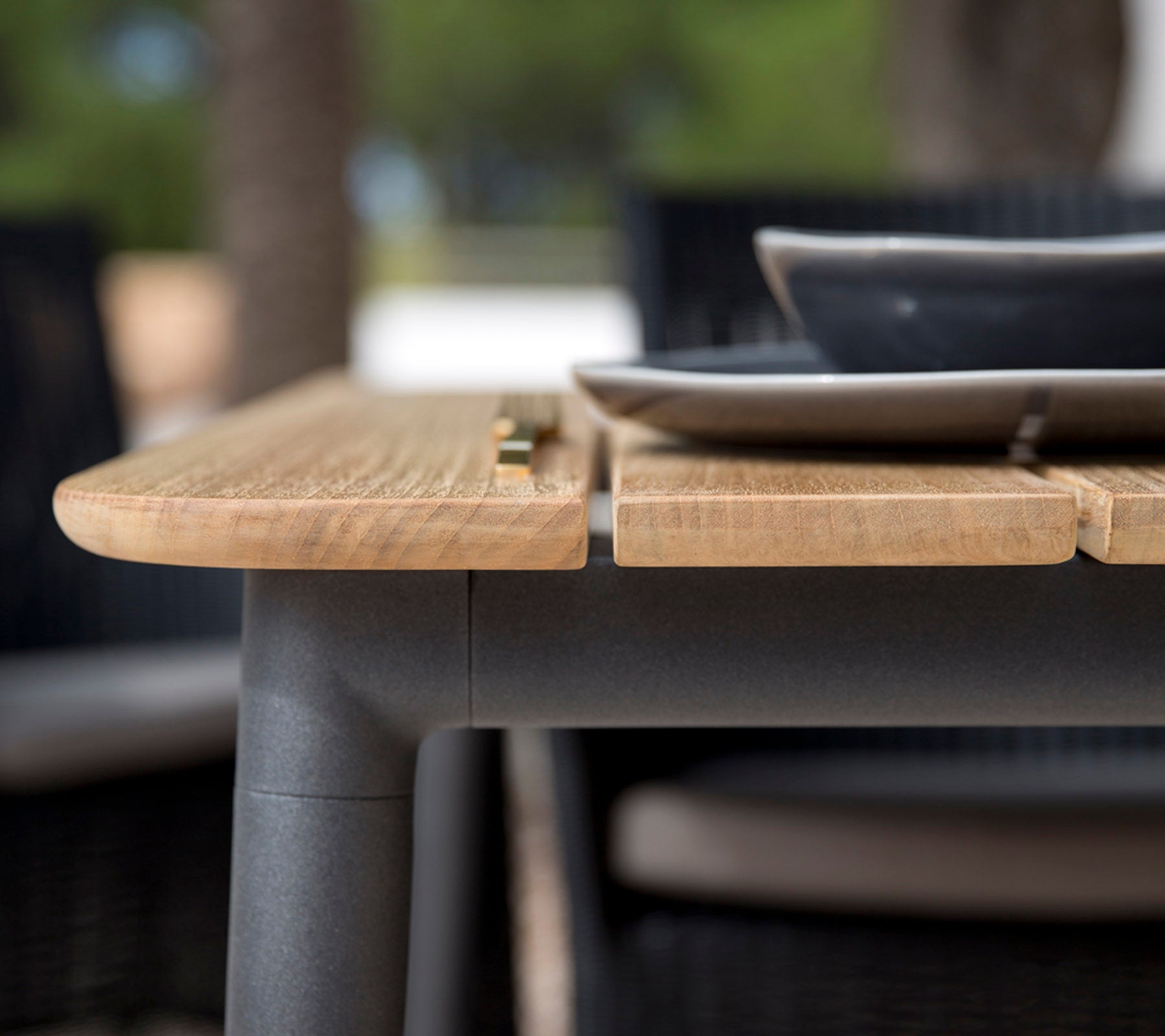 Cane-line Core Dining Table, 210X90cm-Beaumonde