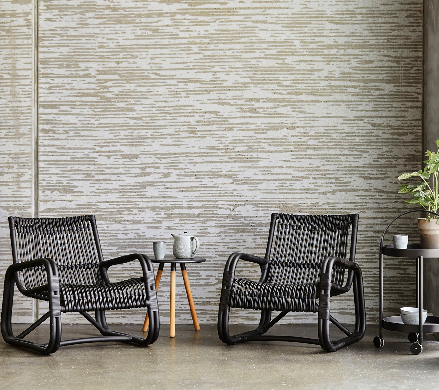 Cane-line Curve Lounge Chair Indoor-Beaumonde