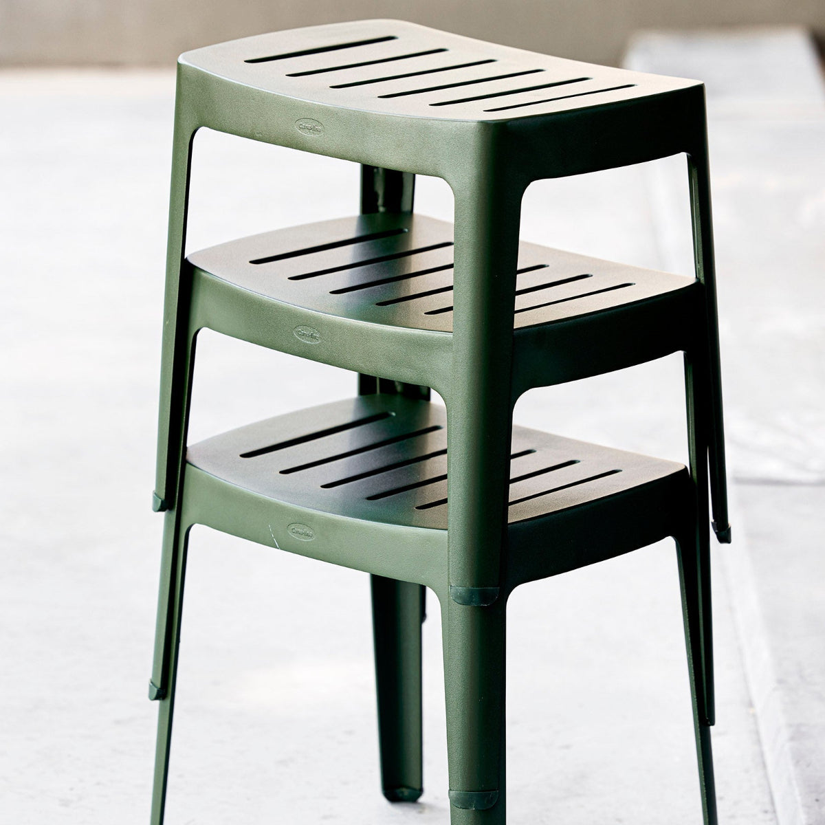 Cane-line Cut Stool Stackable