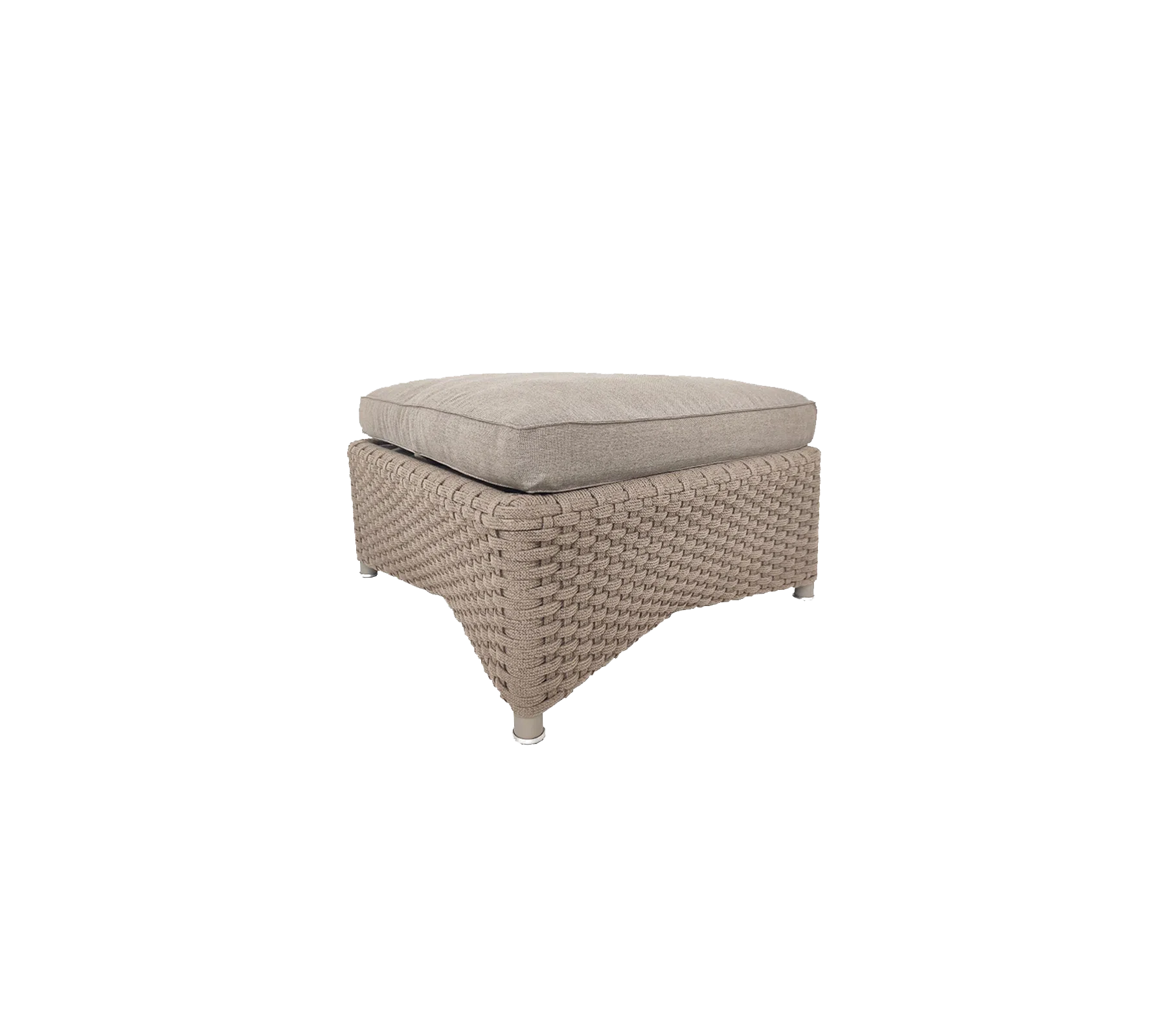Cane-line Diamond Footstool-Beaumonde