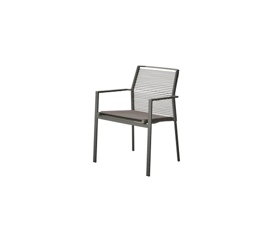 Cane-line Edge Armchair, Stackable-Beaumonde
