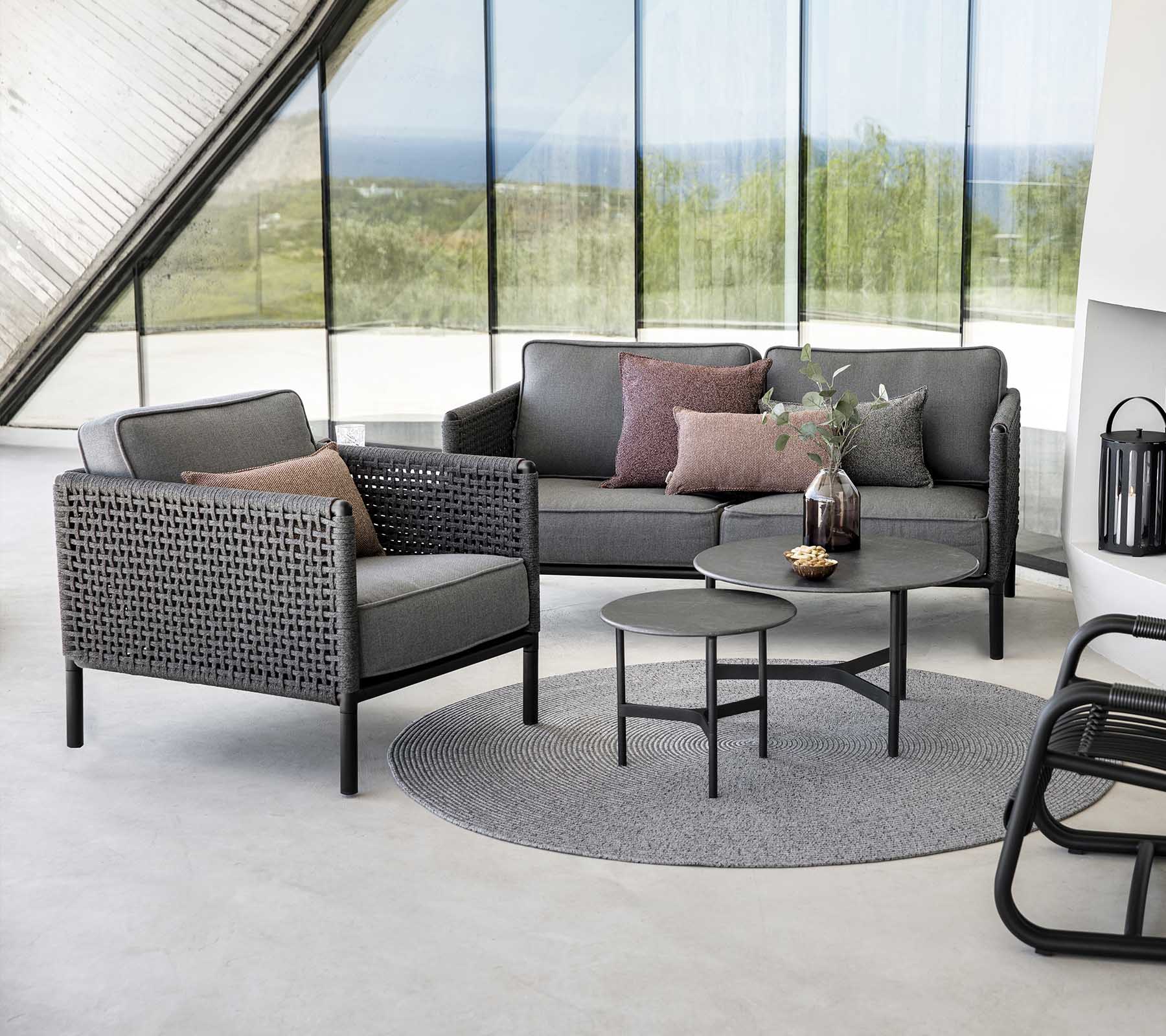 Cane-line Encore 2-Seater Sofa-Beaumonde