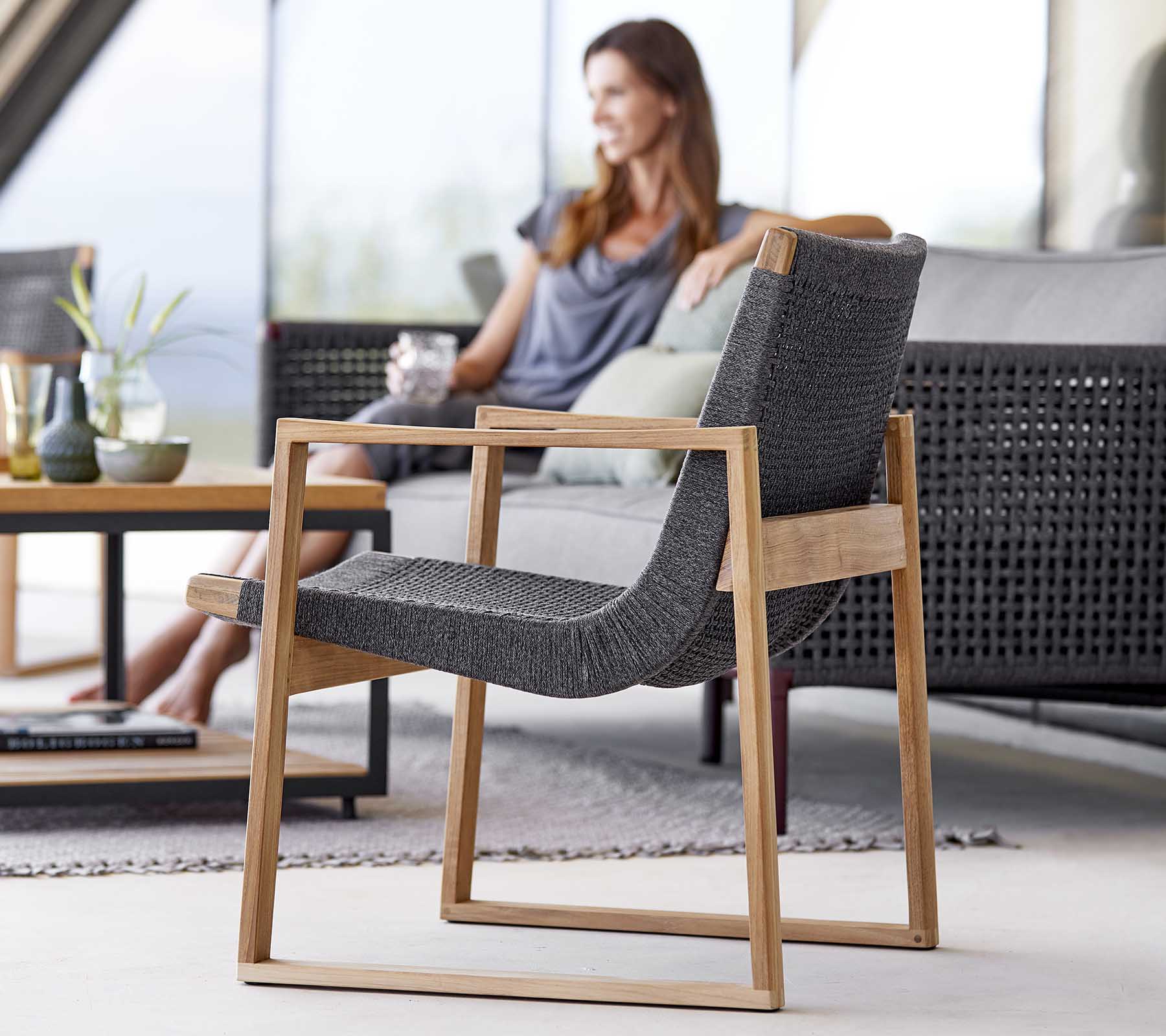 Cane-line Endless Lounge Chair-Beaumonde