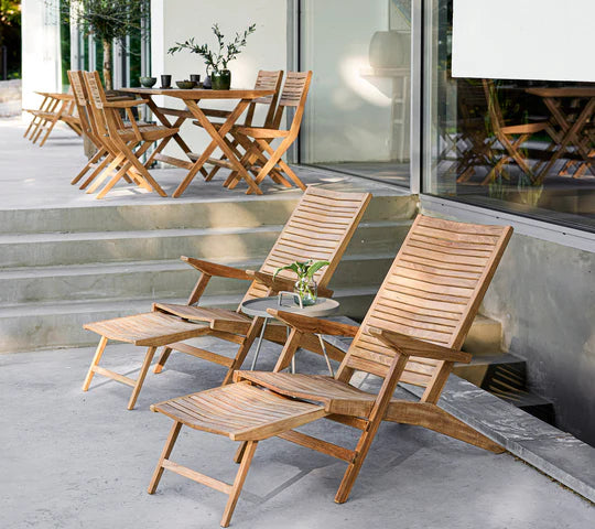 Cane-line Flip Deck Chair-Beaumonde