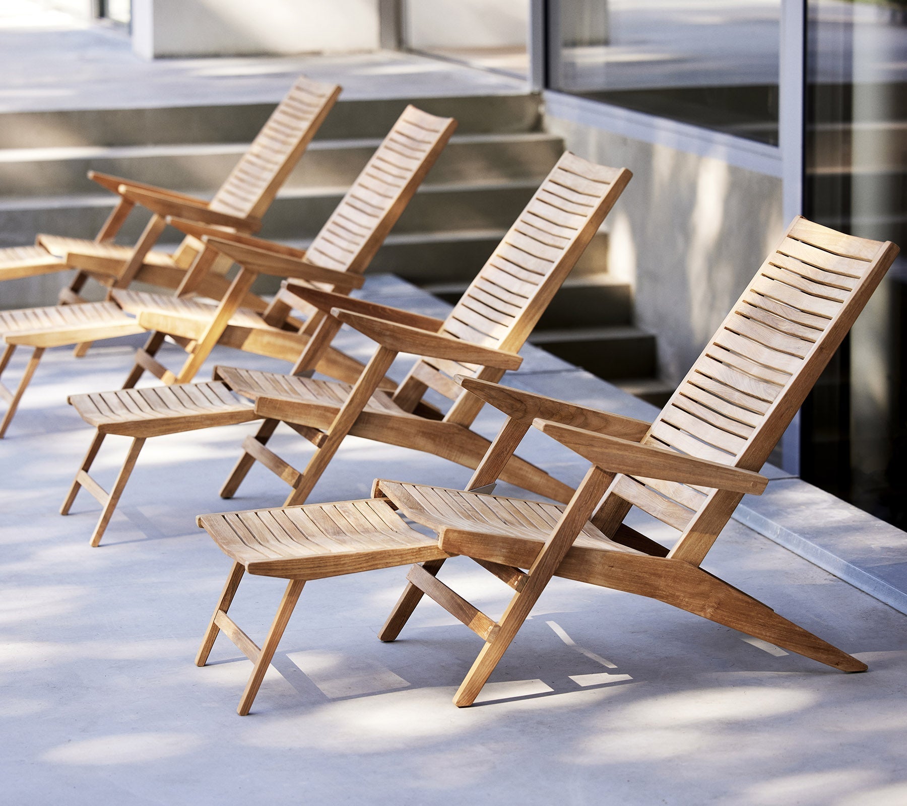 Cane-line Flip Deck Chair-Beaumonde