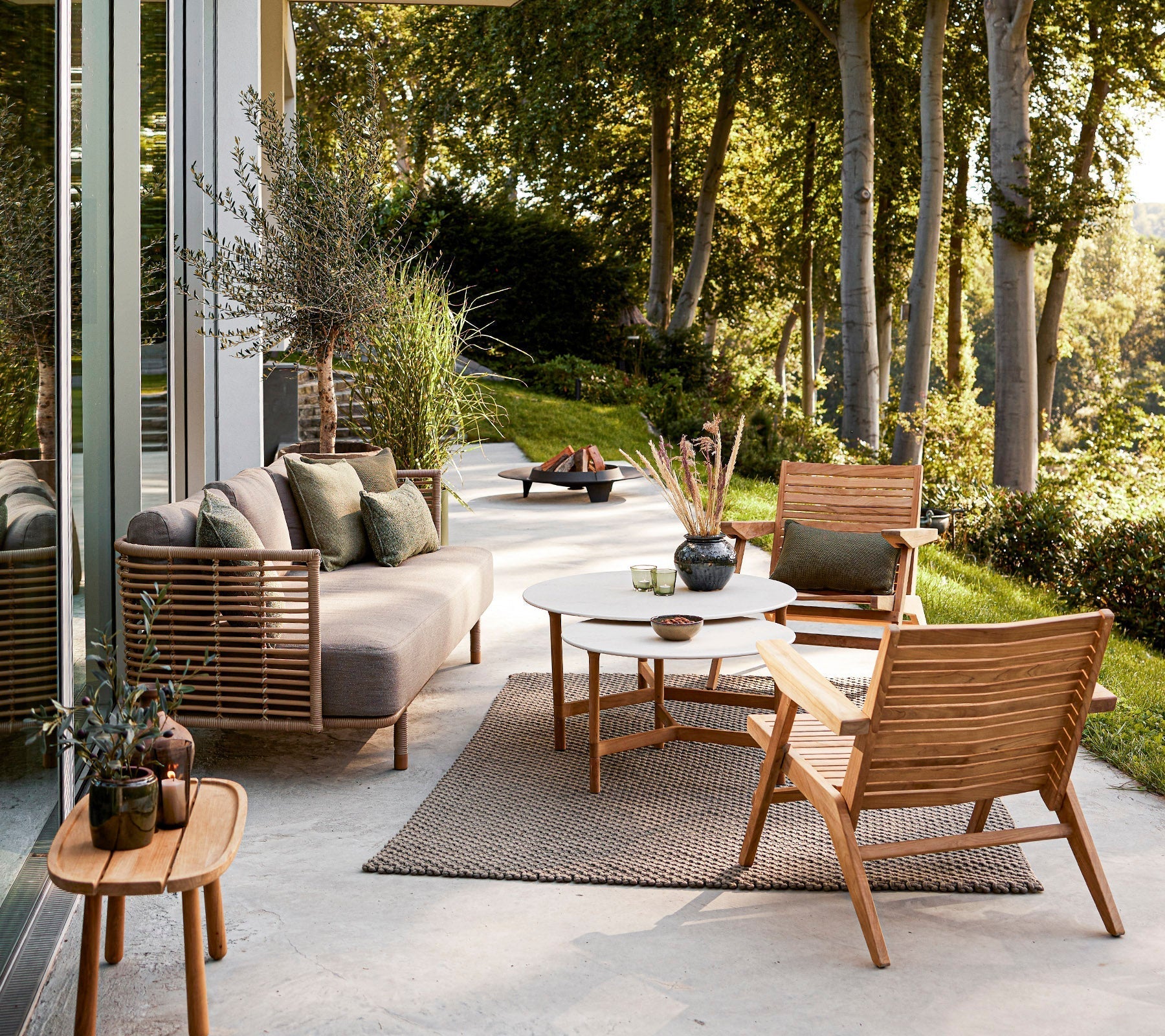 Cane-line Flip Lounge Chair-Beaumonde