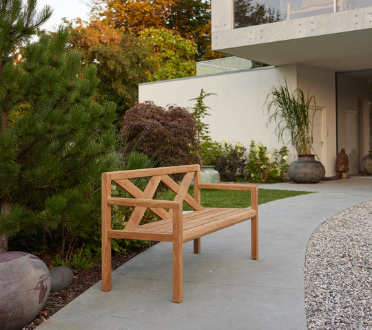 Cane-line Grace 2-Seater Bench-Beaumonde