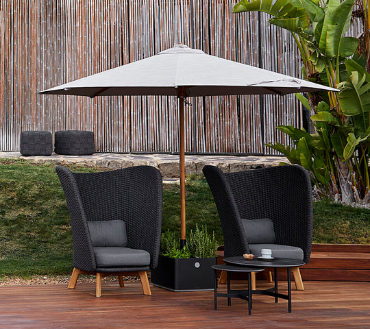 Cane-line Grow Parasol Base with Wheels-Beaumonde