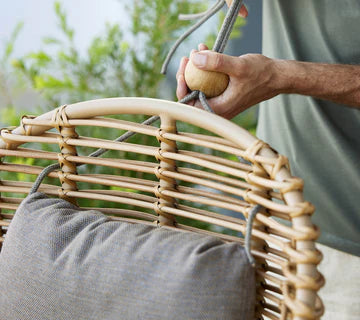 Cane-line Hive Lounge Chair with Teak Legs-Beaumonde