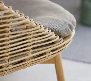 Cane-line Hive Lounge Chair with Teak Legs-Beaumonde