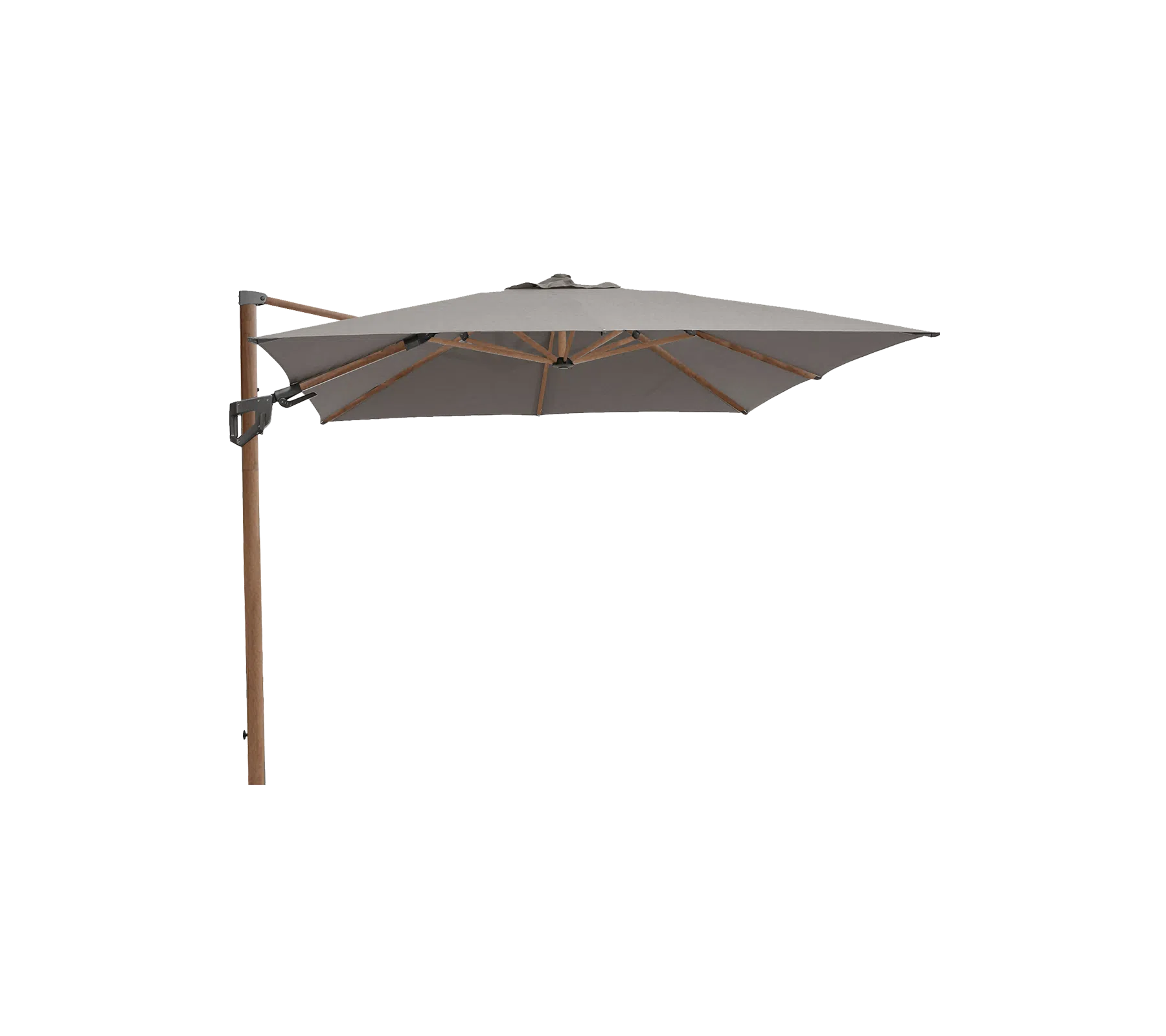 Cane-line Hyde Luxe Tilt Parasol, 3X3 M-Beaumonde