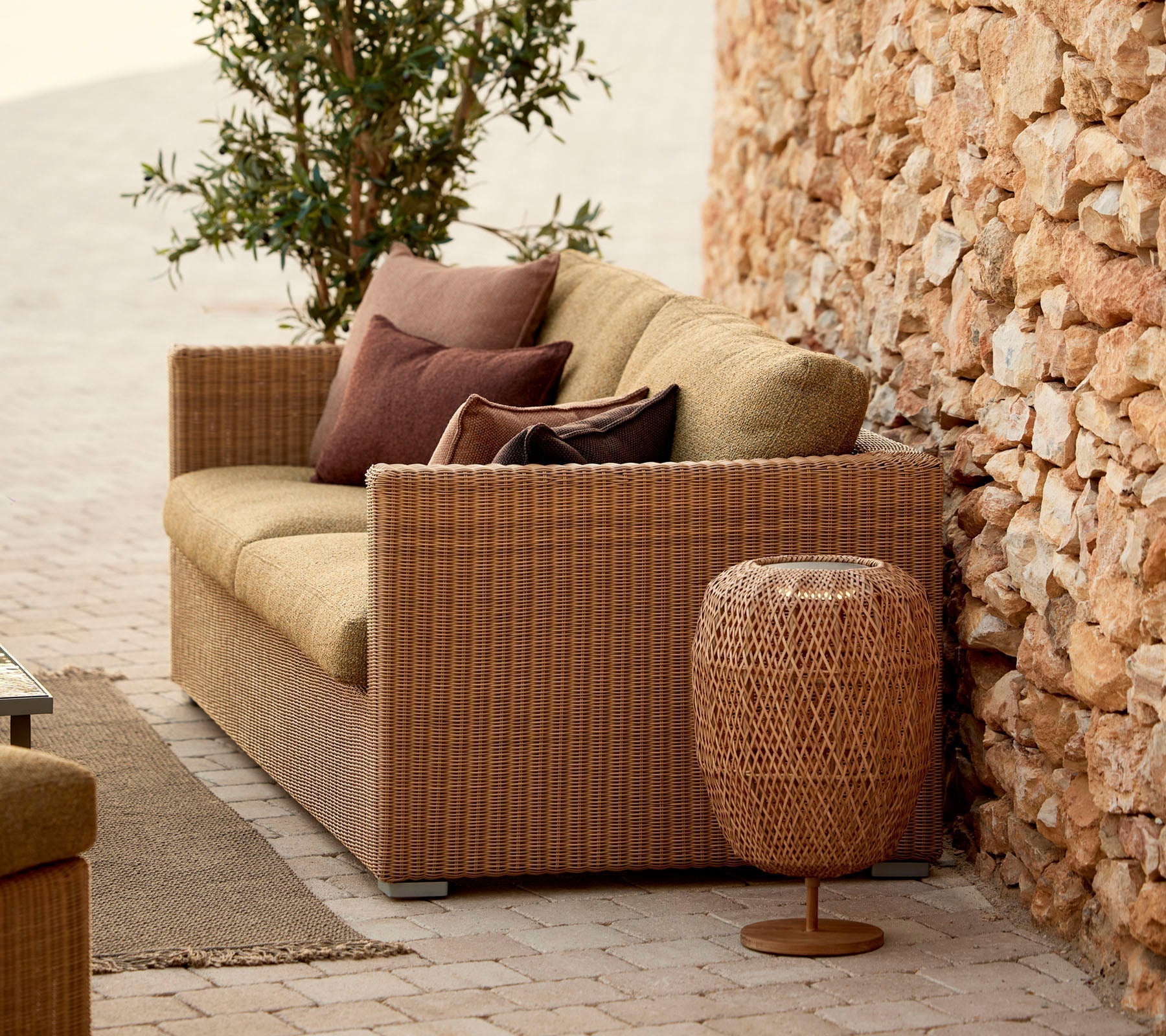 Cane-line Illusion Glow Table Lamp-Beaumonde