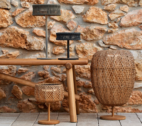 Cane-line Illusion Table Lamp Medium-Beaumonde