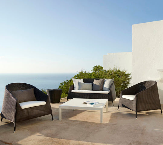 Cane-line Kingston 2-Seater Sofa, Stackable-Beaumonde