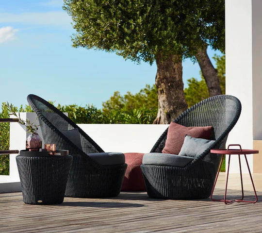 Cane-line Kingston Sunchair with Wheels-Beaumonde