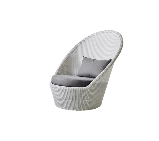 Cane-line Kingston Sunchair with Wheels-Beaumonde