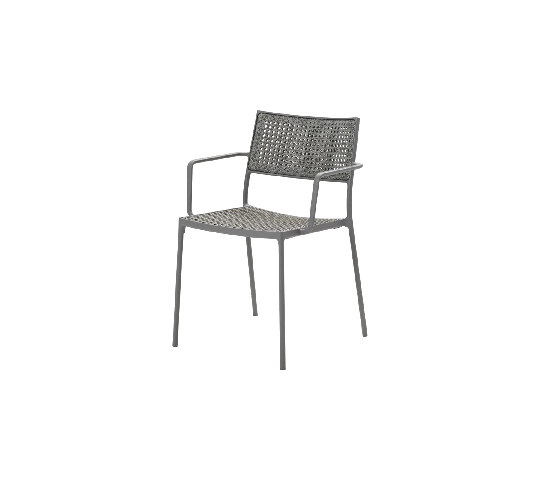 Cane-line Less Armchair, Stackable French Weave-Beaumonde