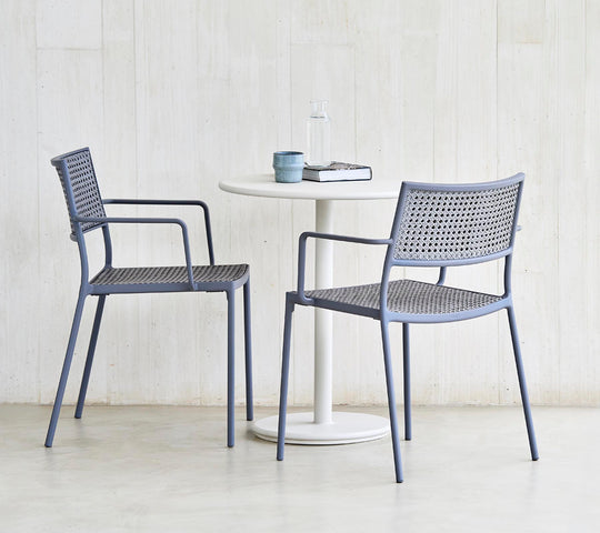 Cane-line Less Armchair, Stackable French Weave-Beaumonde