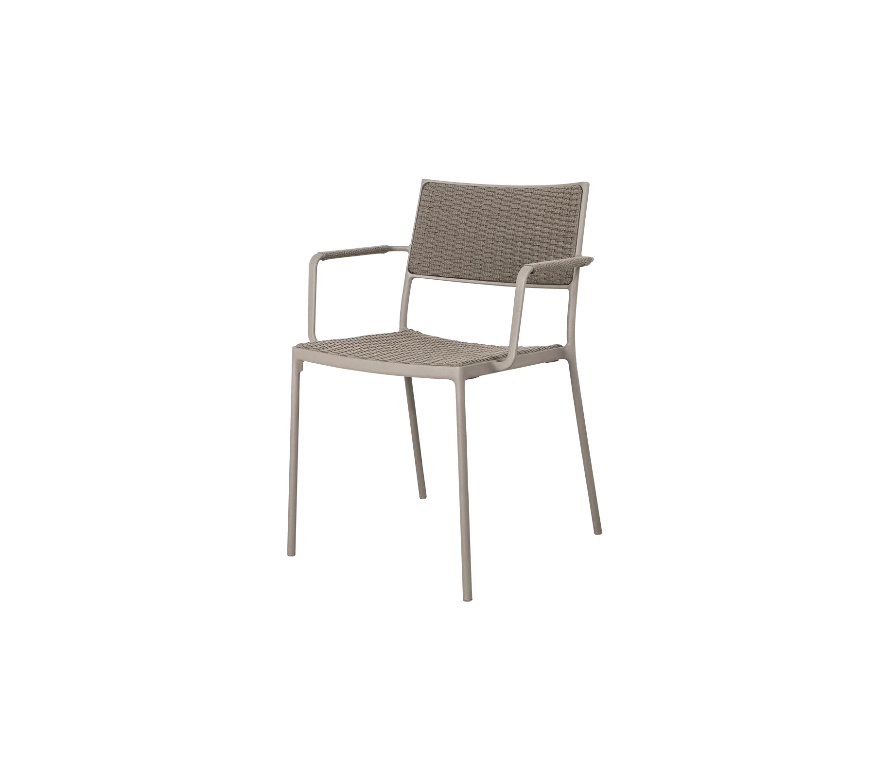 Cane-line Less Armchair, Stackable Soft Rope-Beaumonde