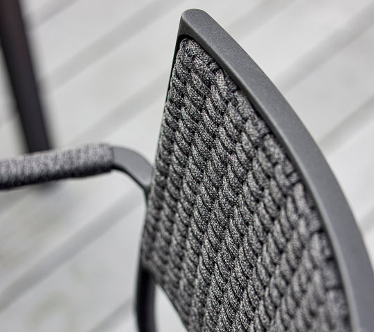 Cane-line Less Armchair, Stackable Soft Rope-Beaumonde