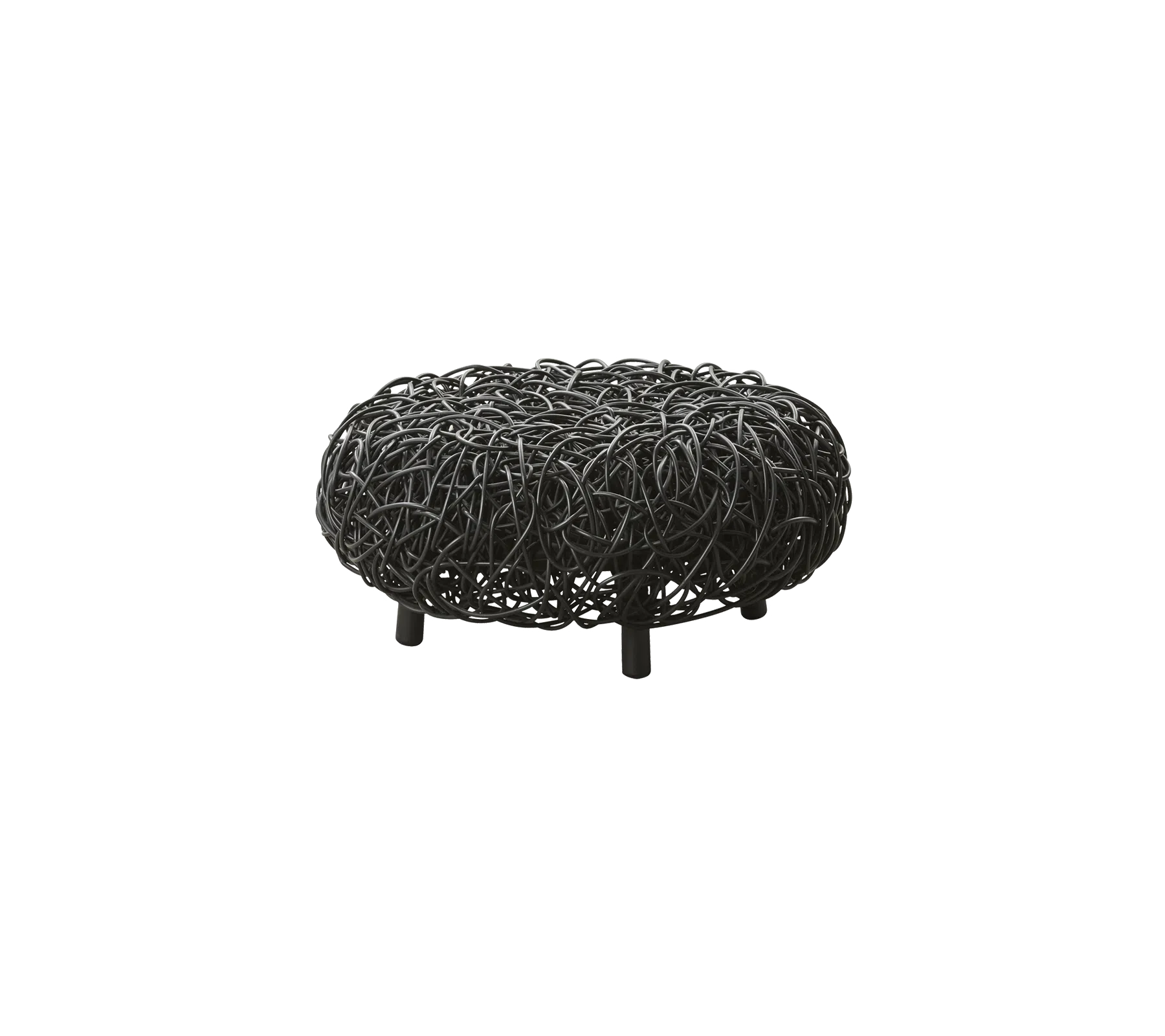 Cane-line Loop Footstool Indoor-Beaumonde