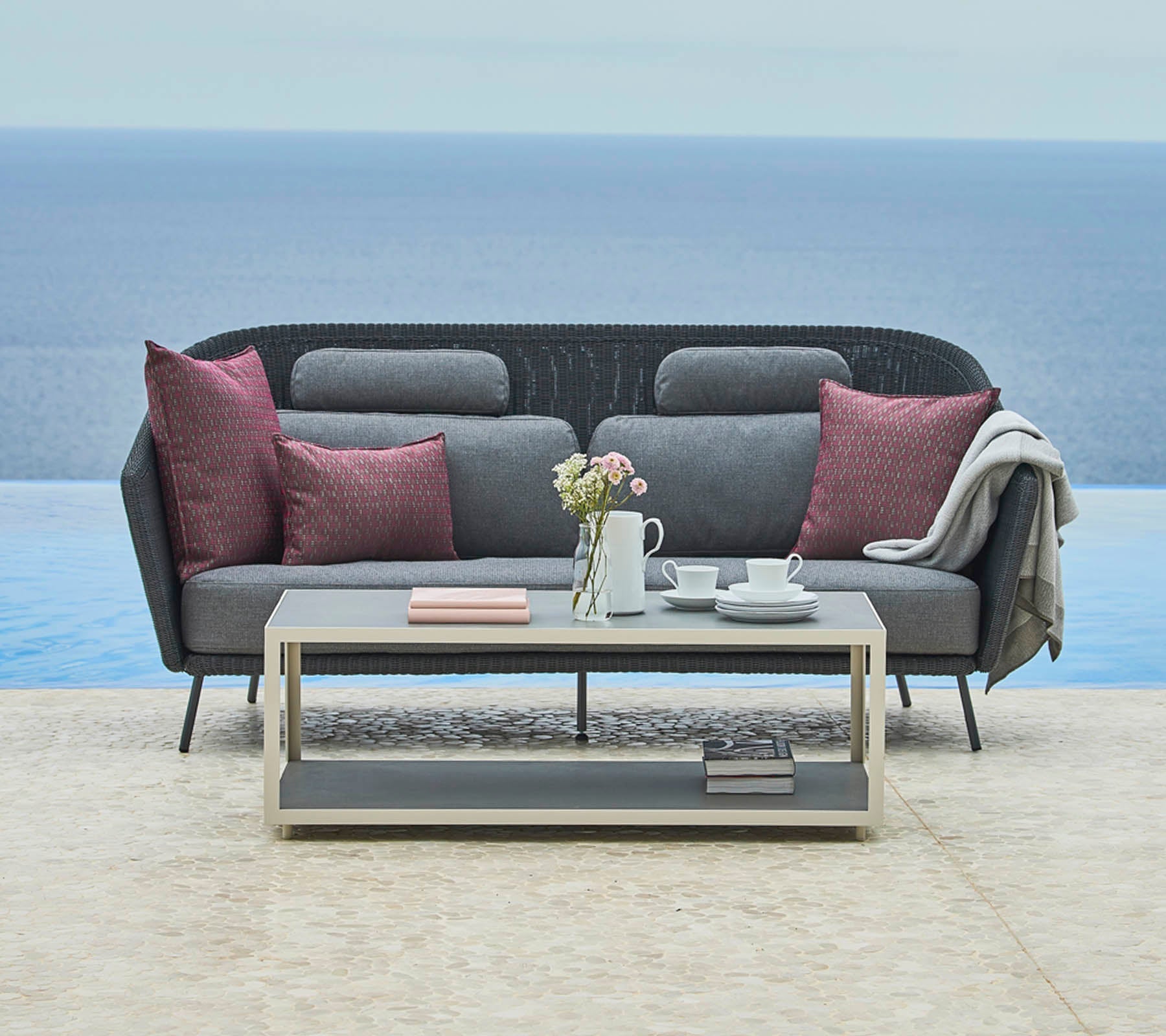Cane-line Mega 2-Seater Sofa-Beaumonde