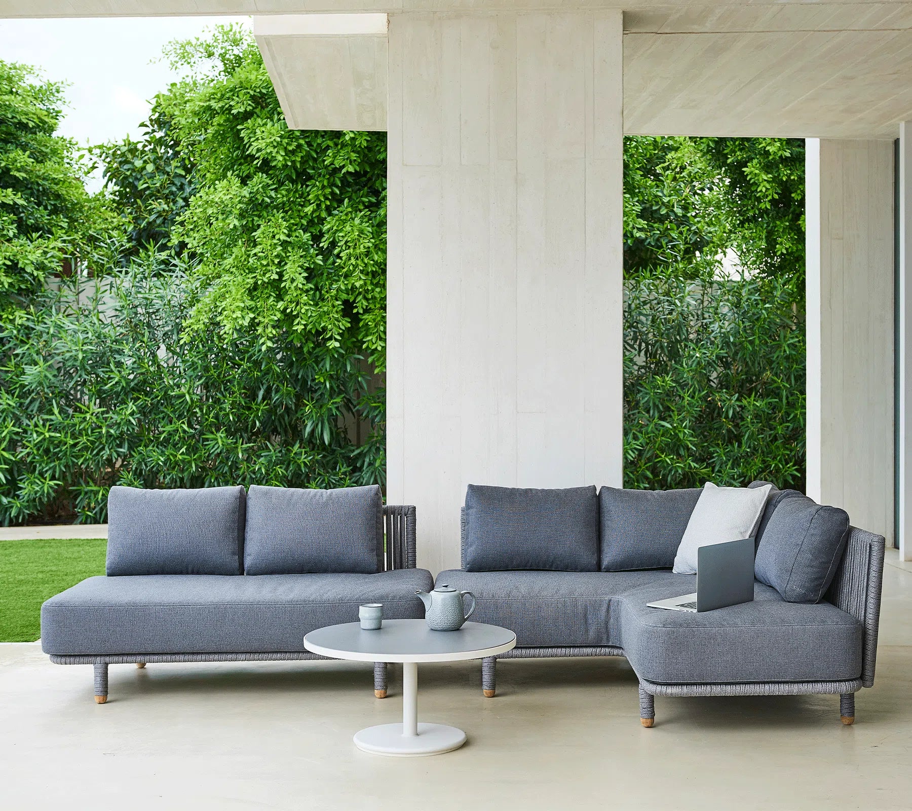 Cane-line Moments 2-Seater Sofa Module-Beaumonde