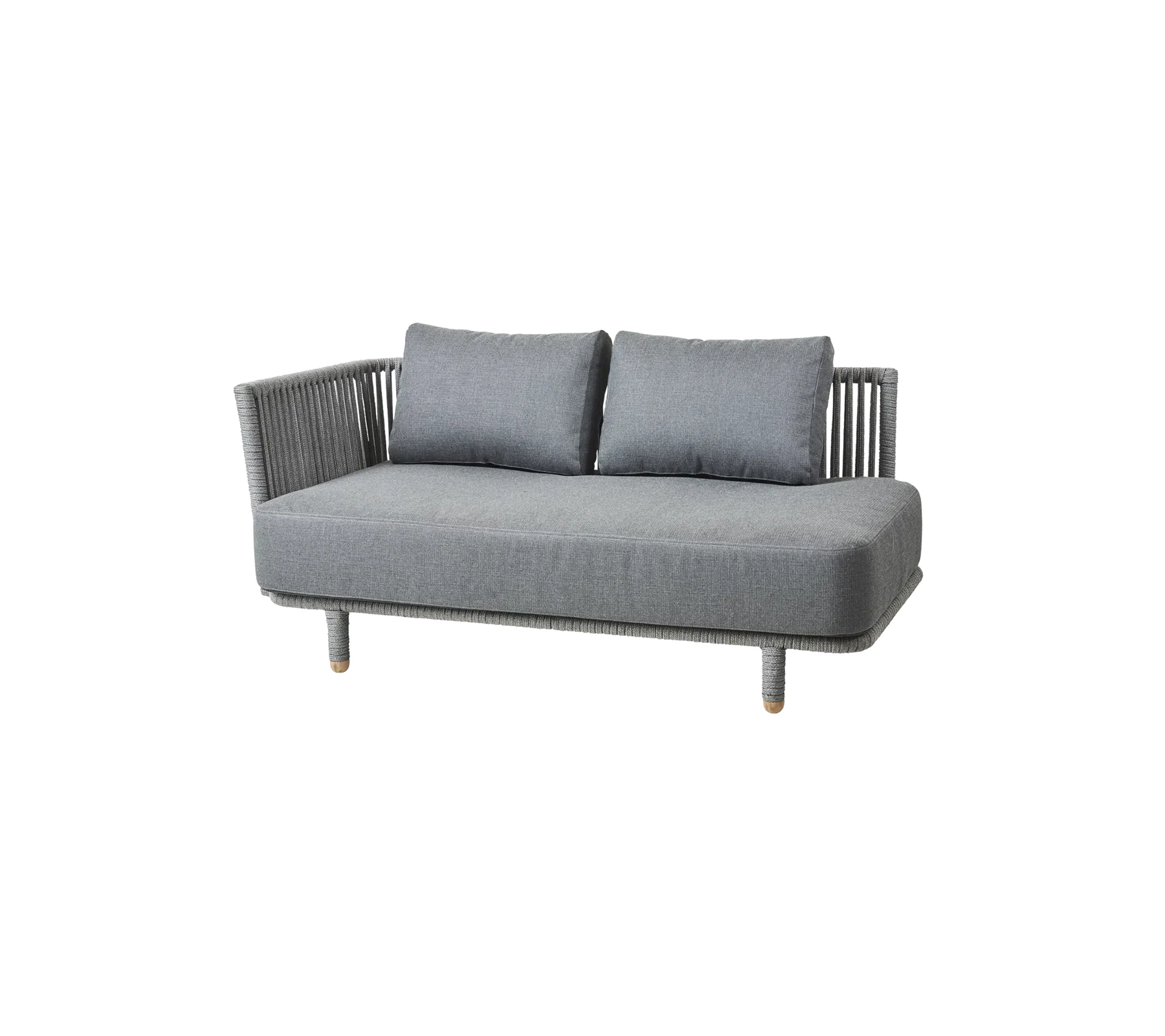 Cane-line Moments 2-Seater Sofa Module-Beaumonde
