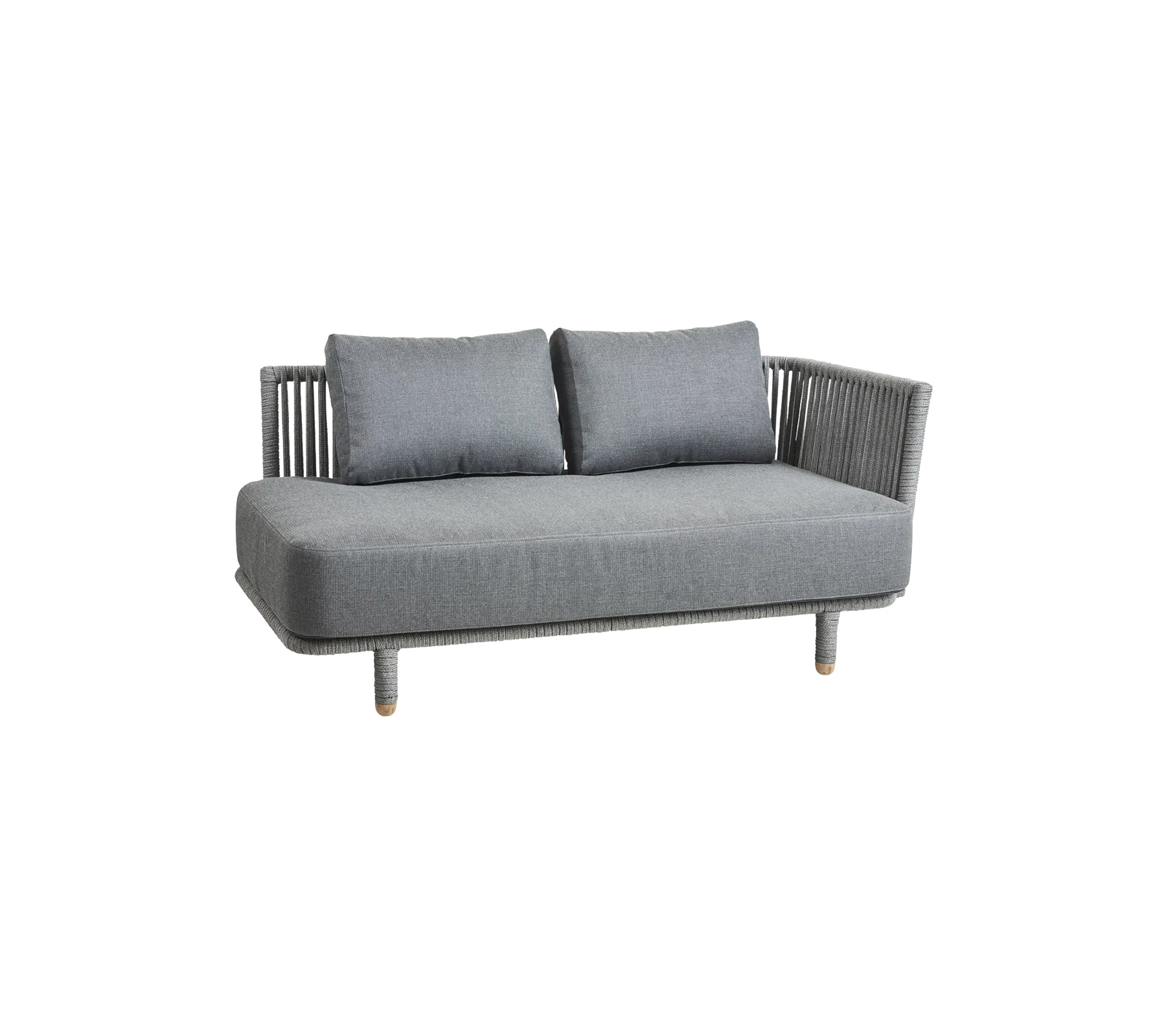 Cane-line Moments 2-Seater Sofa Module-Beaumonde