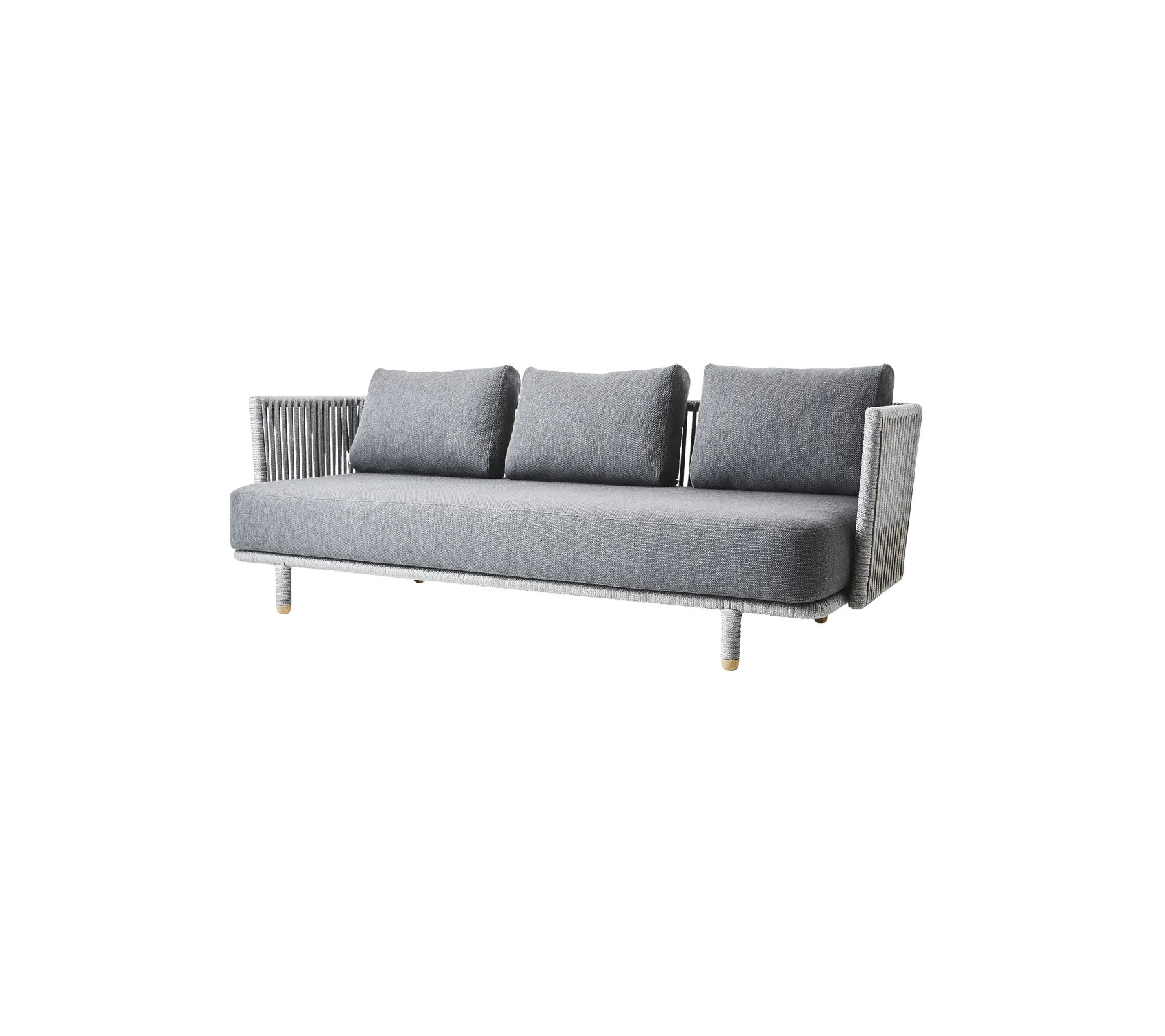 Cane-line Moments 3-Seater Sofa-Beaumonde