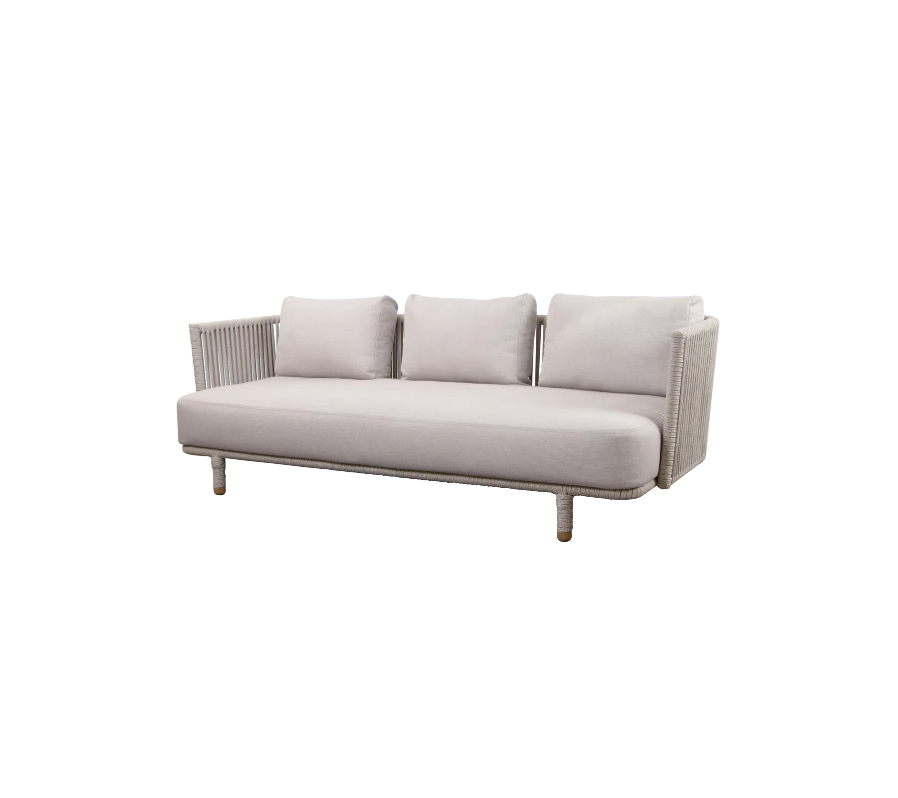 Cane-line Moments 3-Seater Sofa-Beaumonde