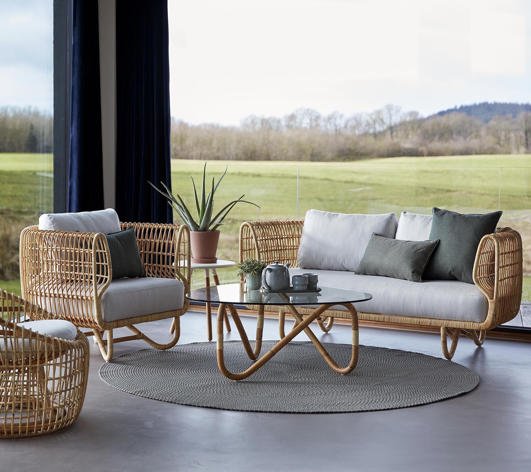 Cane-line Nest 2-Seater Sofa Indoor-Beaumonde