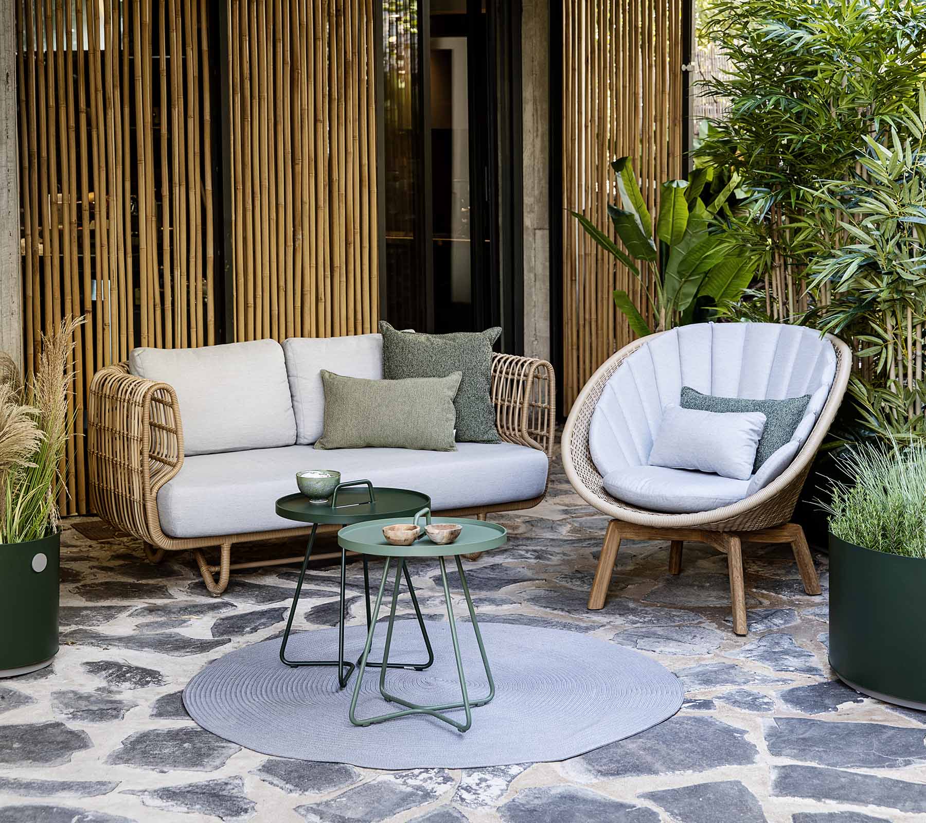 Cane-line Nest 2-Seater Sofa Outdoor-Beaumonde
