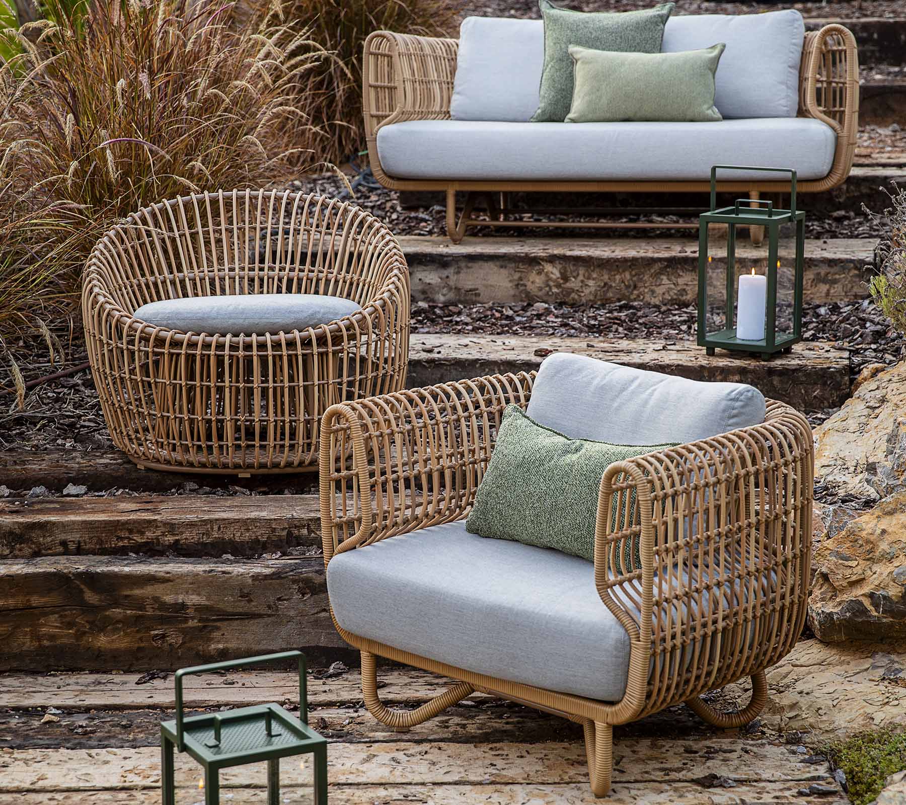 Cane-line Nest 2-Seater Sofa Outdoor-Beaumonde