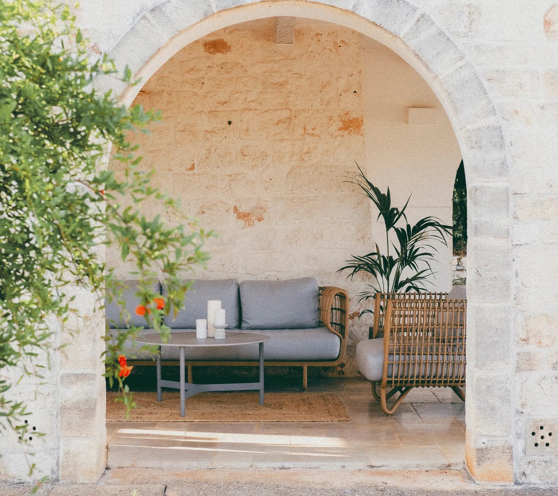 Cane-line Nest 3-Seater Sofa Outdoor-Beaumonde