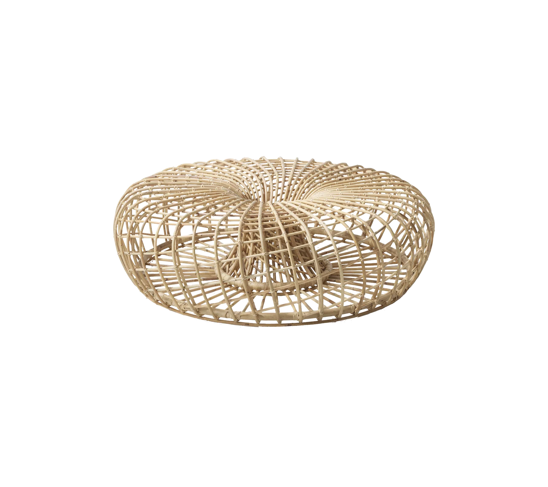 Cane-line Nest Coffee Table/Footstool Large Indoor-Beaumonde