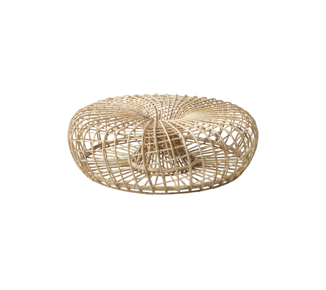 Cane-line Nest Coffee Table/Footstool Large Indoor-Beaumonde