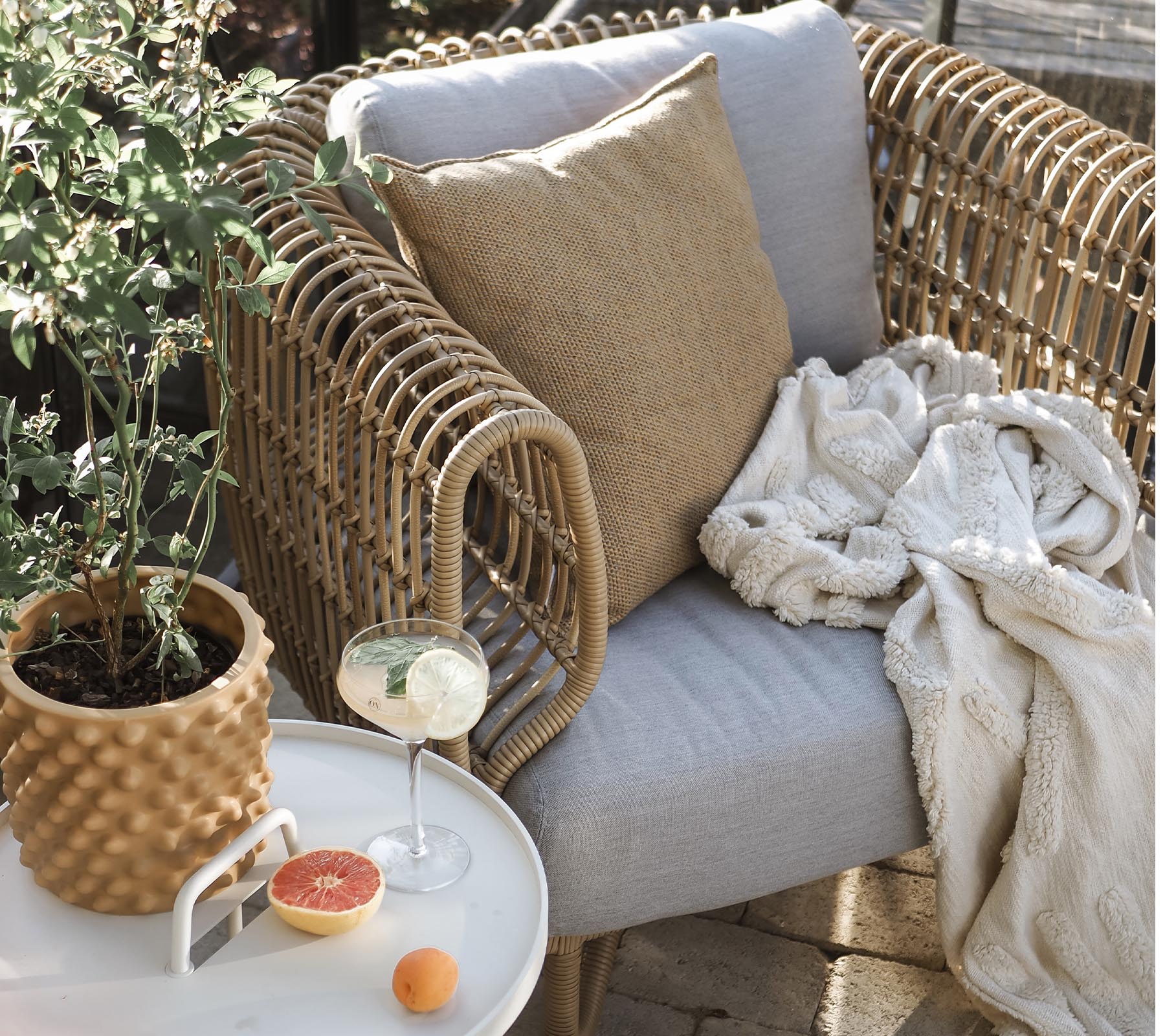 Cane-line Nest Lounge Chair Outdoor-Beaumonde