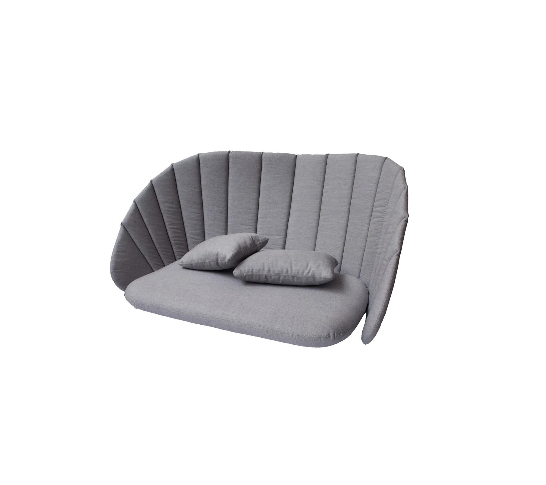Cane-line Peacock 2-Seater Sofa with Teak Legs-Beaumonde