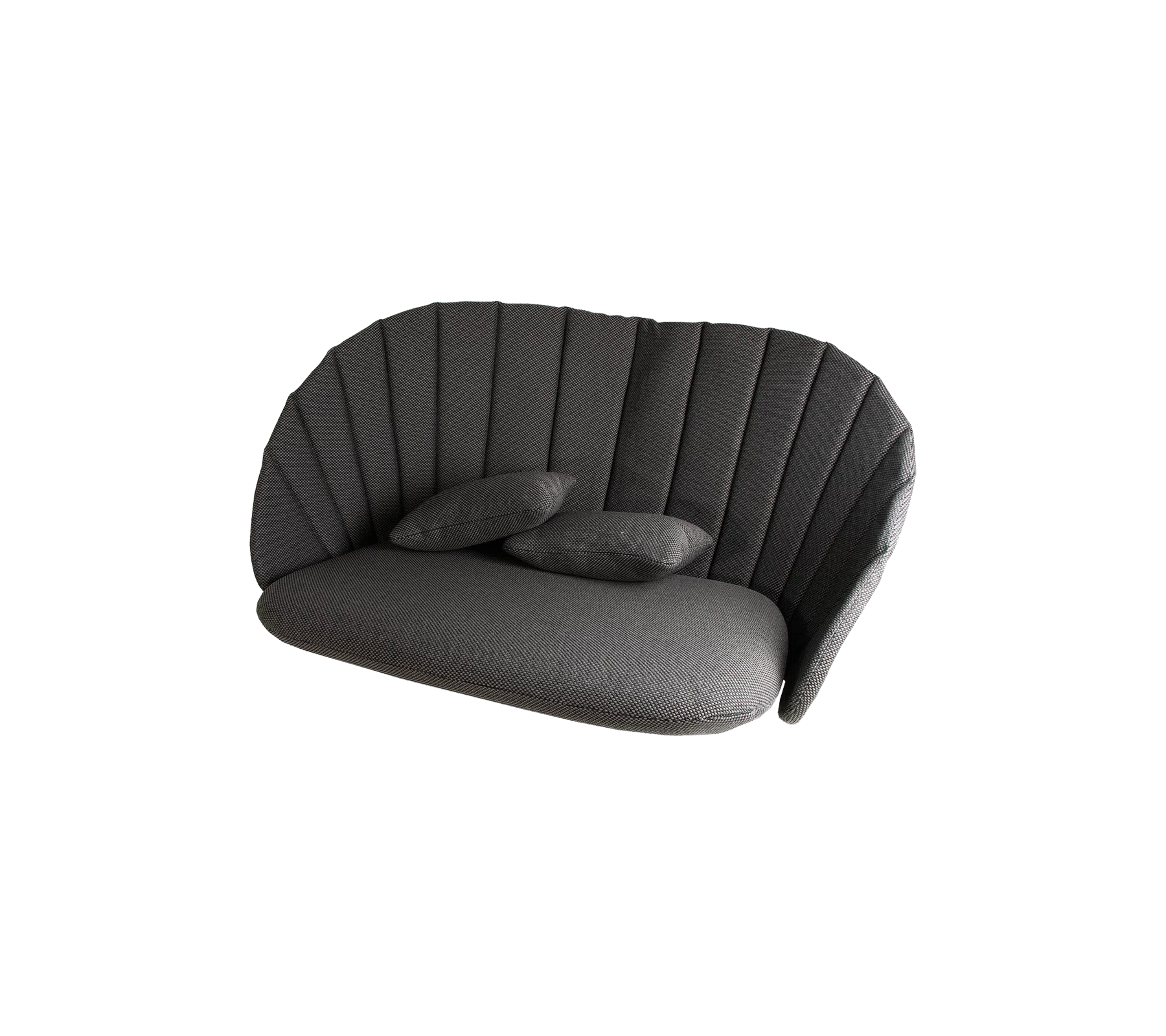 Cane-line Peacock 2-Seater Sofa with Teak Legs-Beaumonde