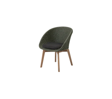 Cane-line Peacock Chair with Teak Legs-Beaumonde