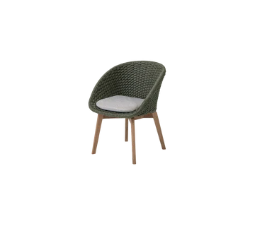 Cane-line Peacock Chair with Teak Legs-Beaumonde