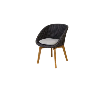 Cane-line Peacock Chair with Teak Legs-Beaumonde