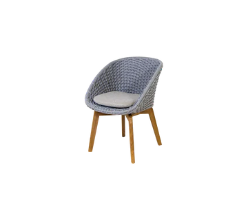 Cane-line Peacock Chair with Teak Legs-Beaumonde